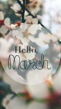 iPhone Hello March Wallpapers 3