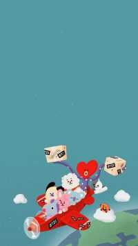 BT21 Wallpaper iPhone 8