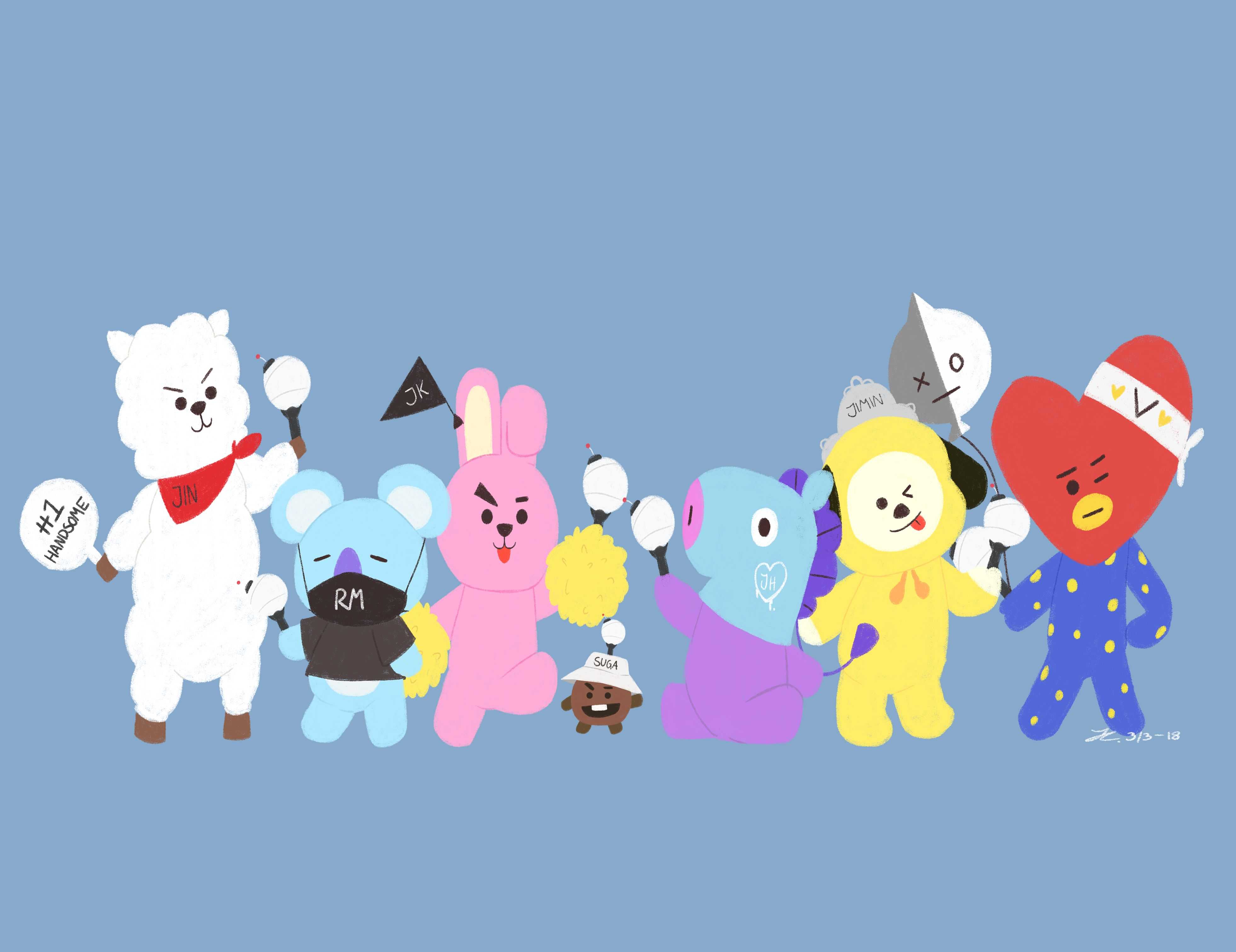 BT21 Wallpapers - KoLPaPer - Awesome Free HD Wallpapers.