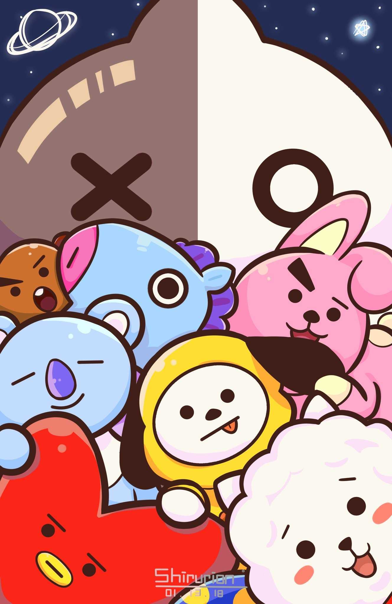 BT21 Wallpapers 1 BT21 Wallpapers 1
