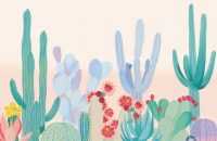 Cute Cactus Wallpaper 8