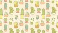 Cute Cactus Wallpaper 6
