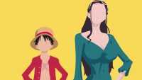 Luffy and Nico Robin Wallpaper 5