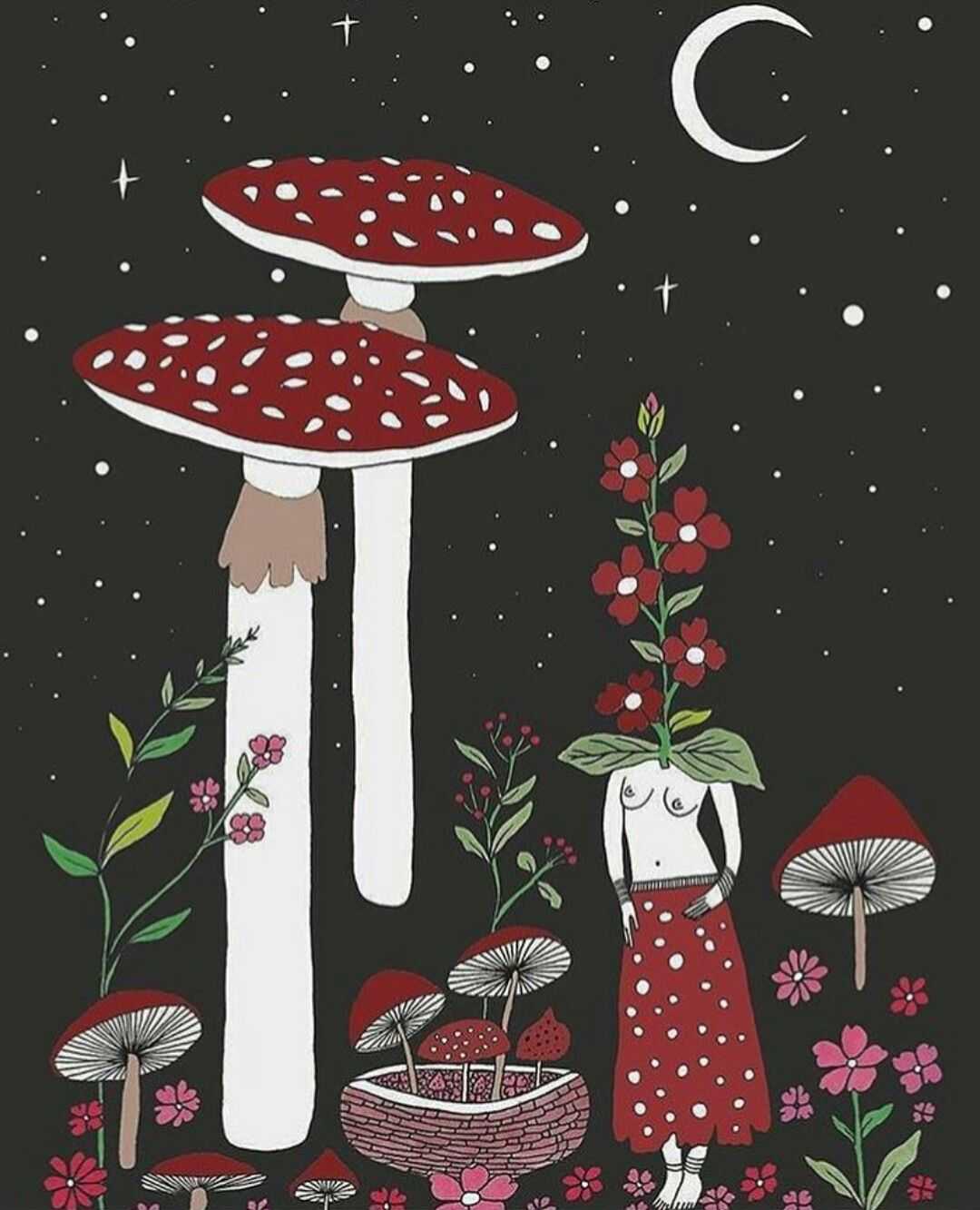 Mushroom Background 1