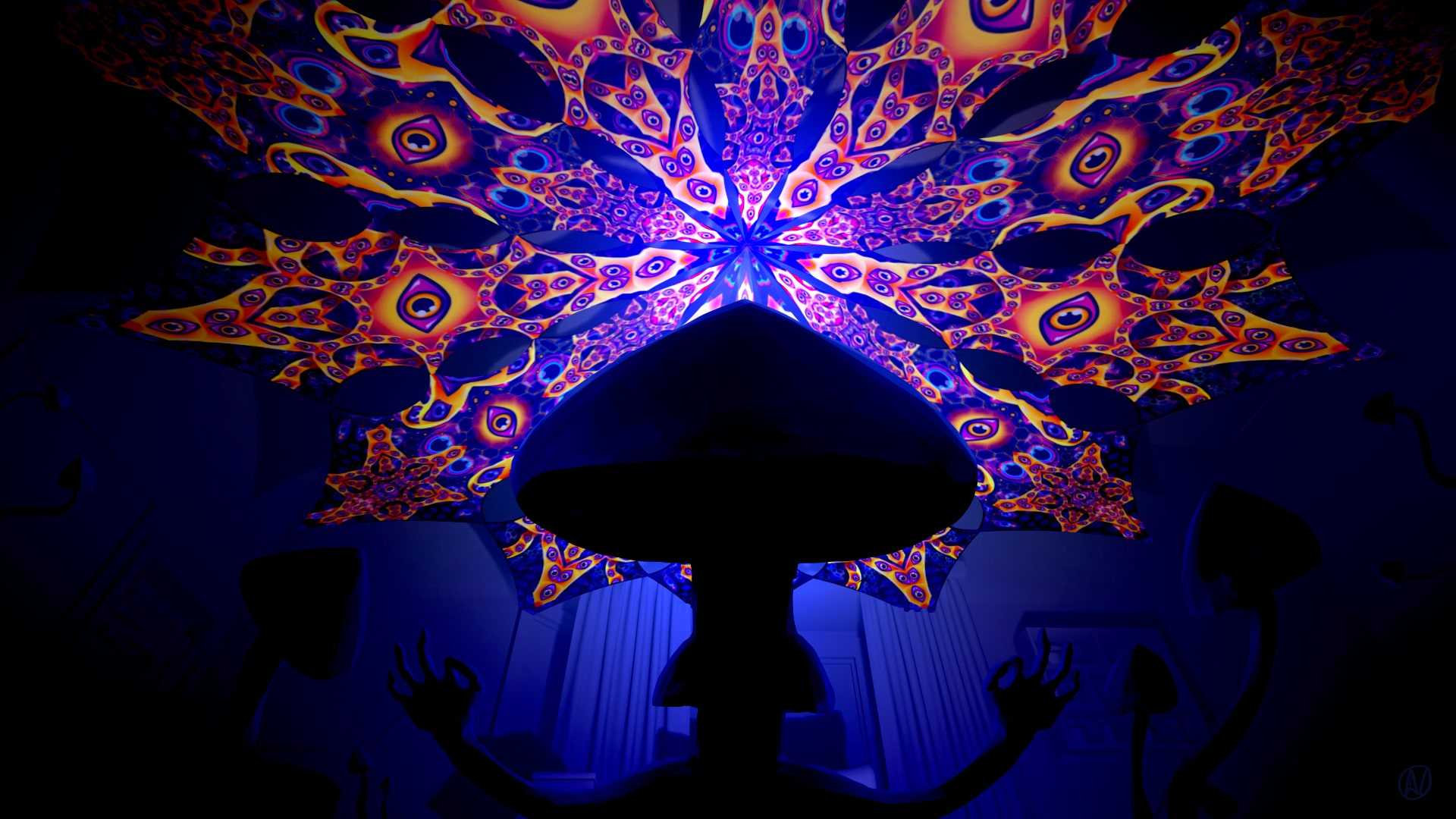 Mushroom HD Wallpaper 1