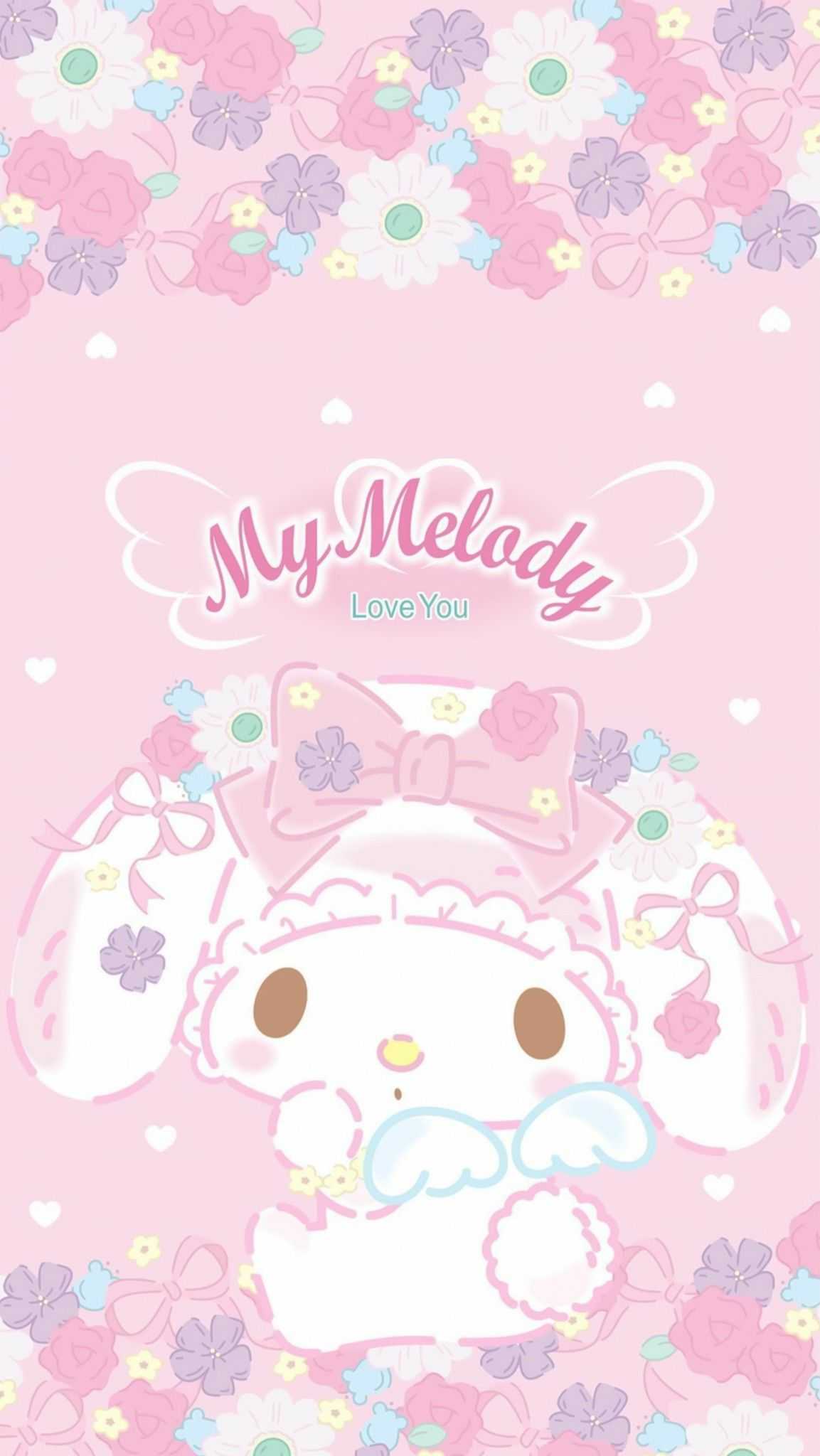My Melody Sanrio Aesthetic Wallpaper - Draw-mathematical