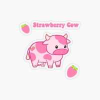 Strawberry Cow Wallpaper 1