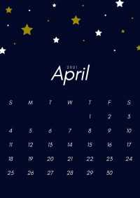 2021 April Calendar Wallpaper 4