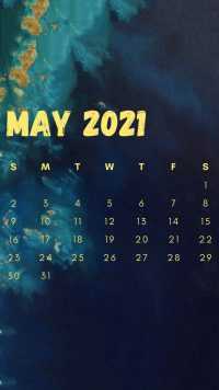 2021 May Calendar Wallpaper 4
