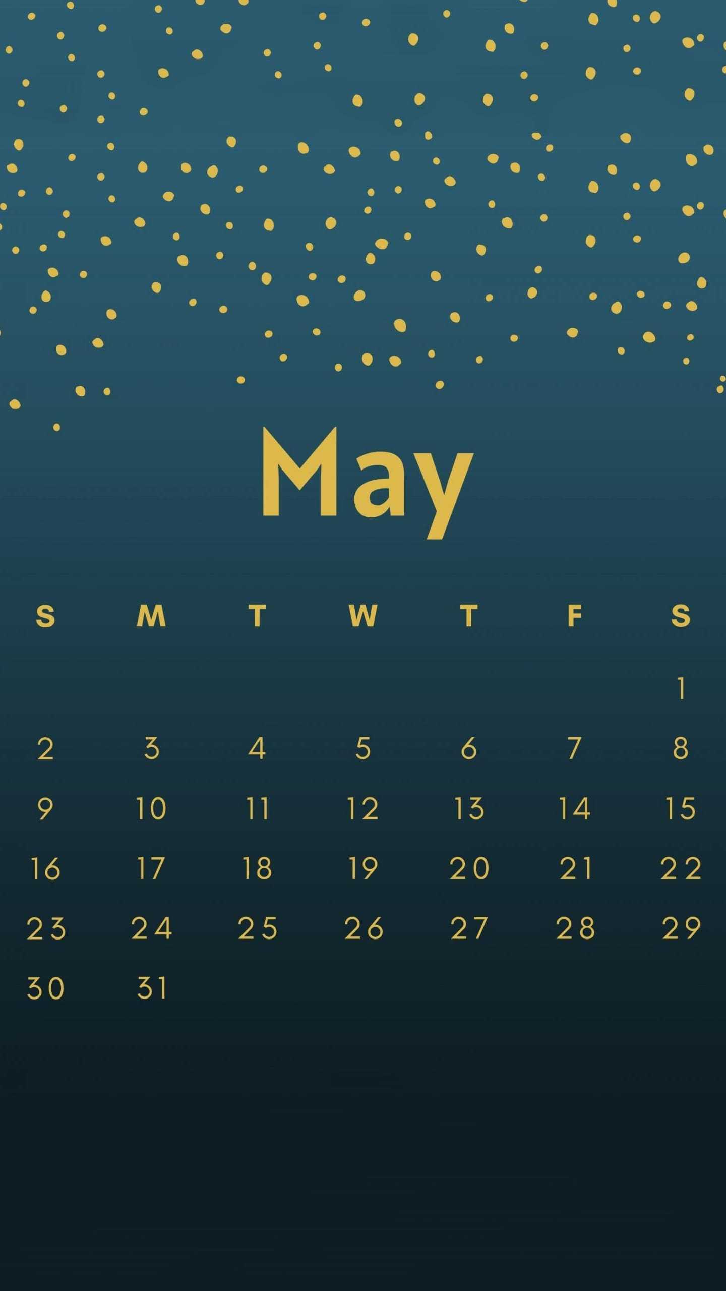 2021 May Calendar Wallpaper 1