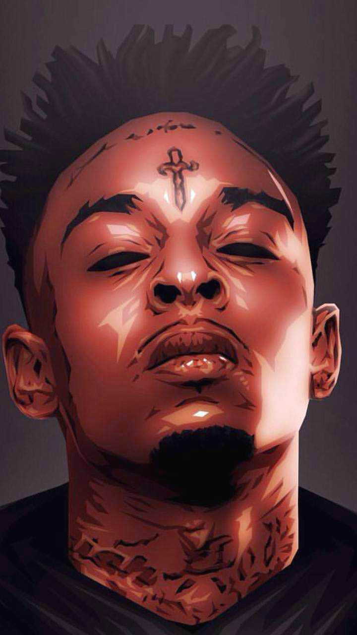 21 Savage iPhone Wallpaper 1 21 Savage iPhone Wallpaper 1