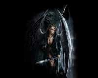 Anime Gothic Girl Wallpaper 9