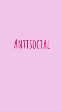 Anti Social Wallpaper iPhone 3