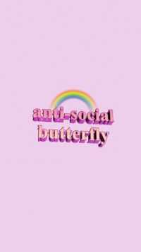 Antisocial Butterfly Wallpaper 2