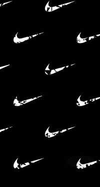 Black Nike Wallpaper iPhone 3