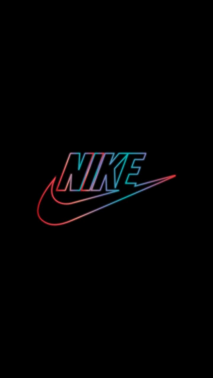 Nike, aesthetic, glitch, natural, HD wallpaper