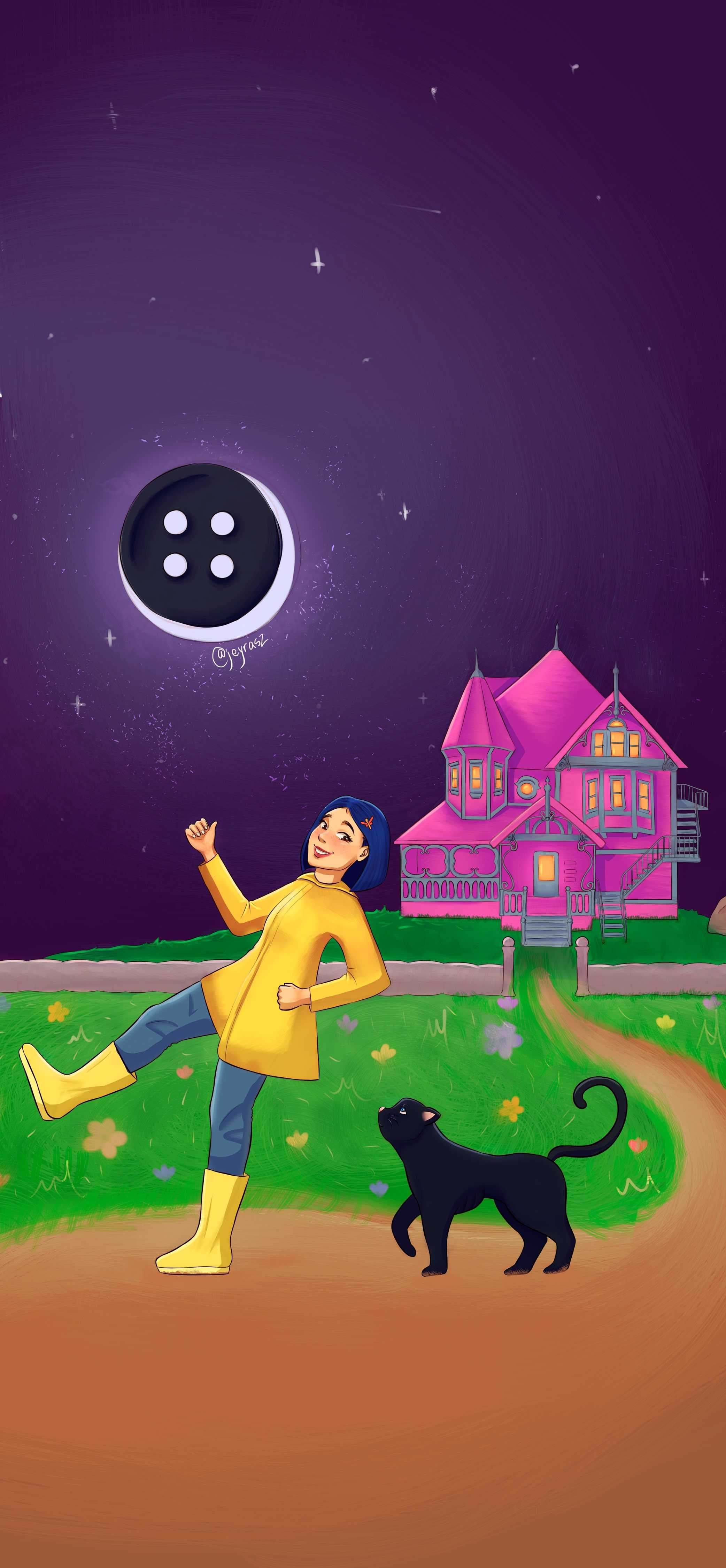 Coraline Wallpaper Phone 1 Coraline Wallpaper Phone 1