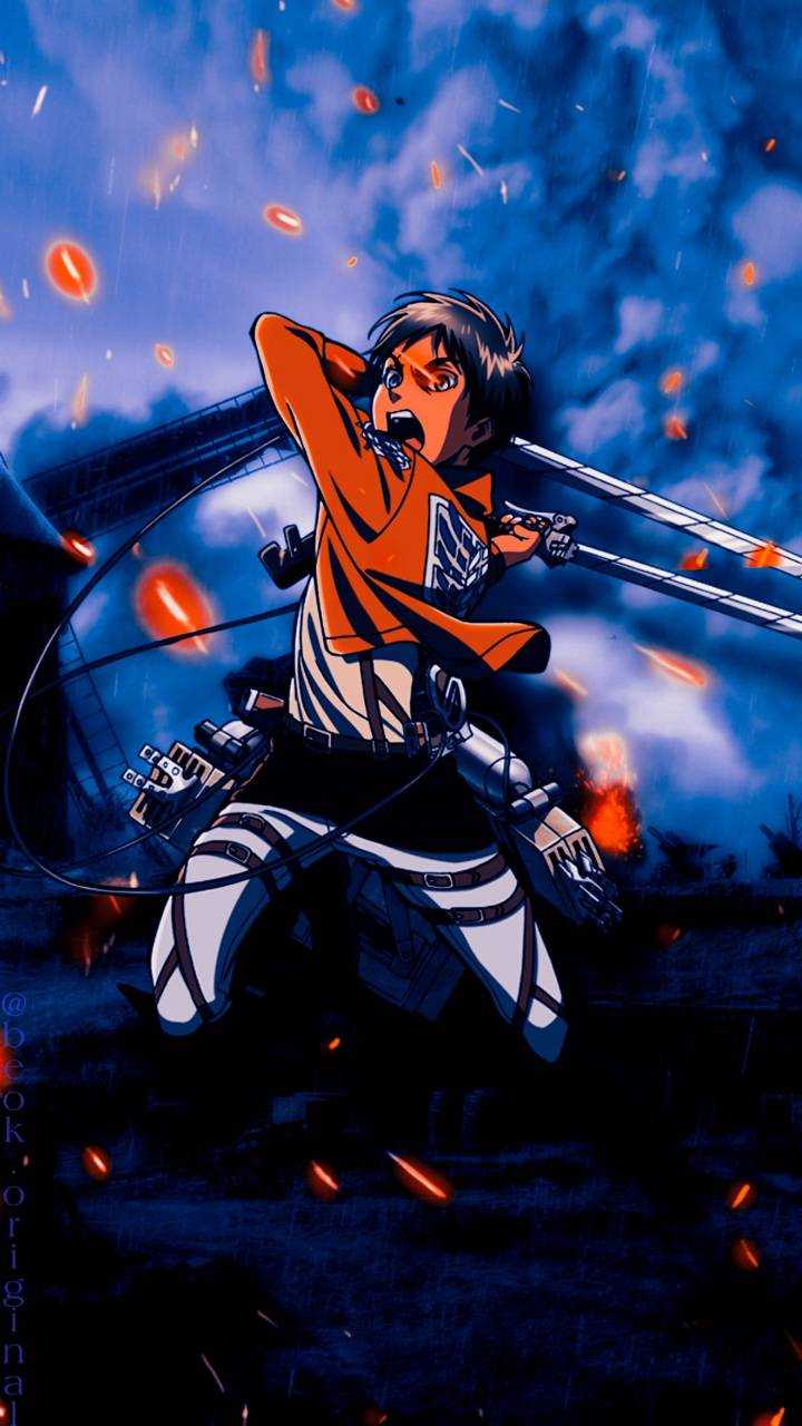 Eren Yeager Lockscreen 1 Eren Yeager Lockscreen 1