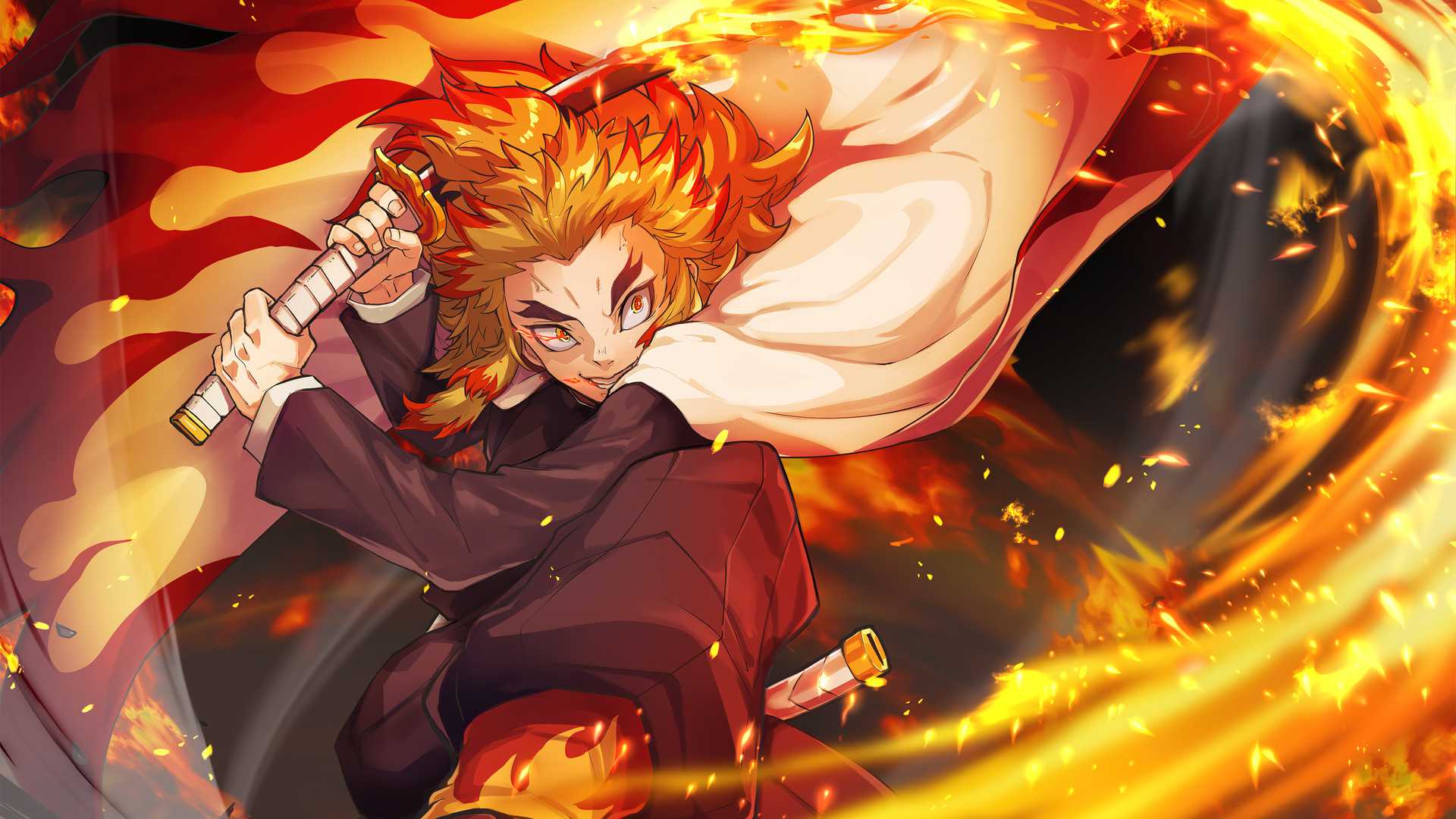 HD Kyojuro Rengoku Wallpaper - KoLPaPer - Awesome Free HD Wallpapers