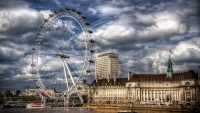 London Eye Ferris Wheel Wallpaper 7