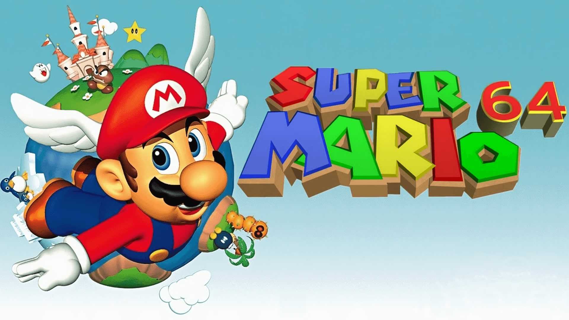 Mario 64 Wallpaper 1