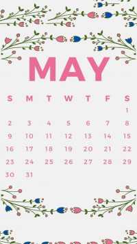 May Calendar Wallpaper 2021 1