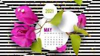 May Calendar Wallpaper 2021 3