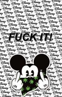 Mickey Mouse Middle Finger Wallpaper 9