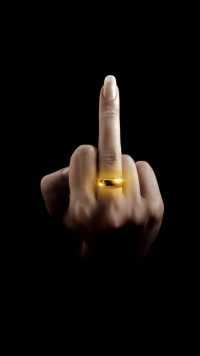Middle Finger Wallpaper 6