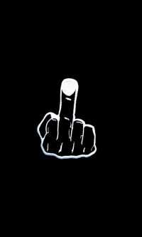 Middle Finger Wallpaper 1