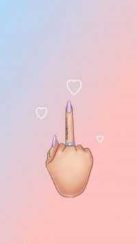 Middle Finger Wallpaper Phone 5