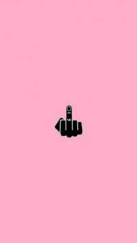 Middle Finger Wallpaper iPhone 1