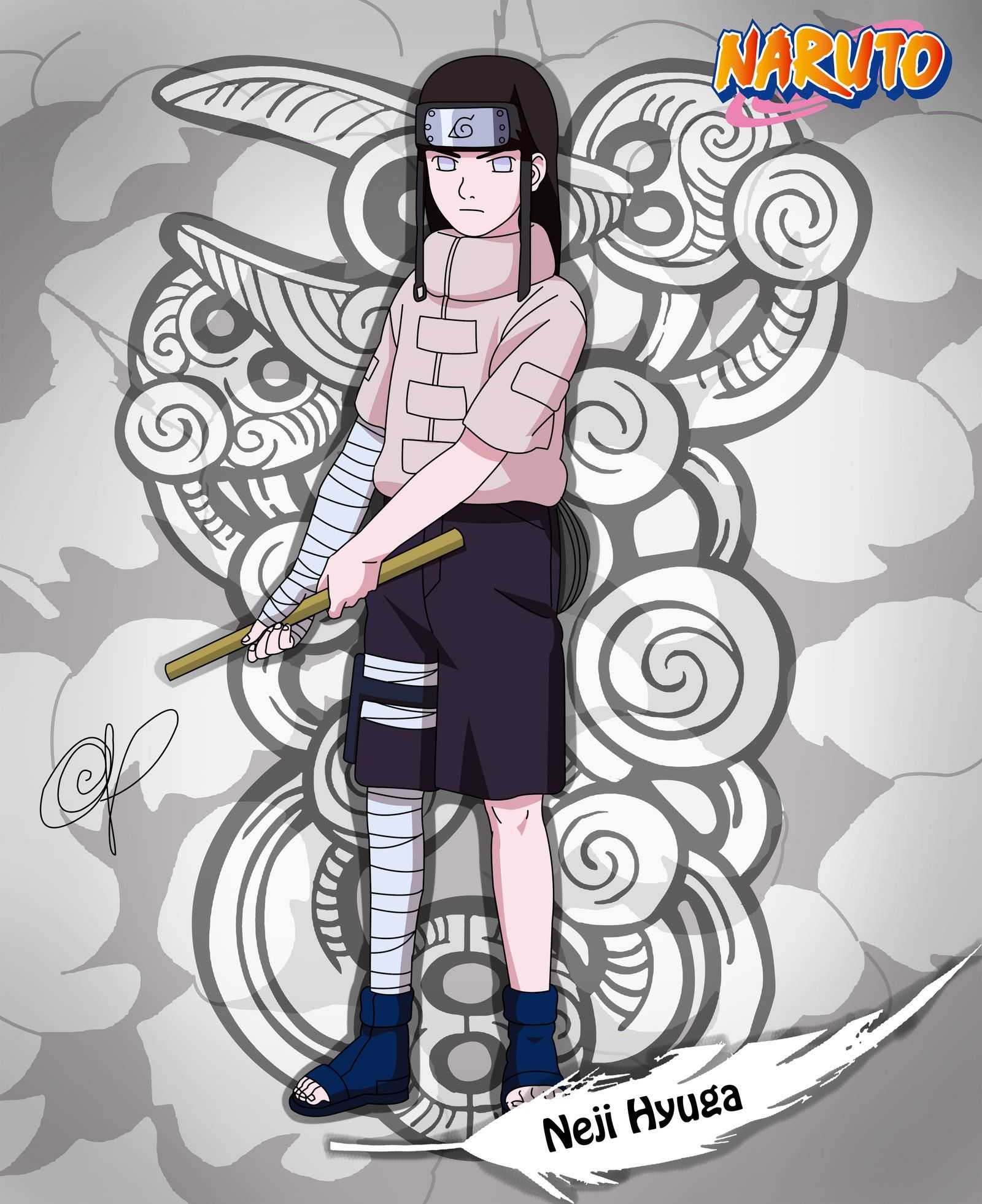 Neji Naruto Wallpaper 1