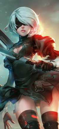 Nier Automata Phone Wallpaper 2