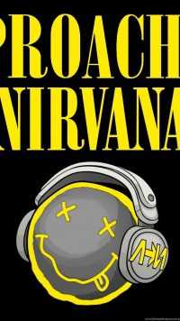 Nirvana iPhone Wallpaper 10