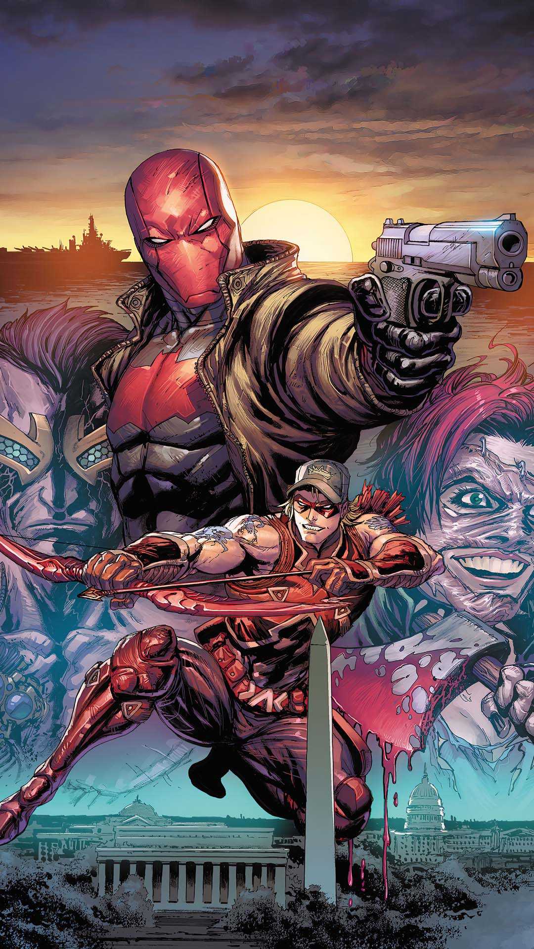 Red Hood Phone Wallpaper 1 Red Hood Phone Wallpaper 1