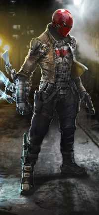 Red Hood Wallpaper Phone 4