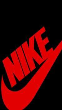 Red and Black Nike Wallpaper 1