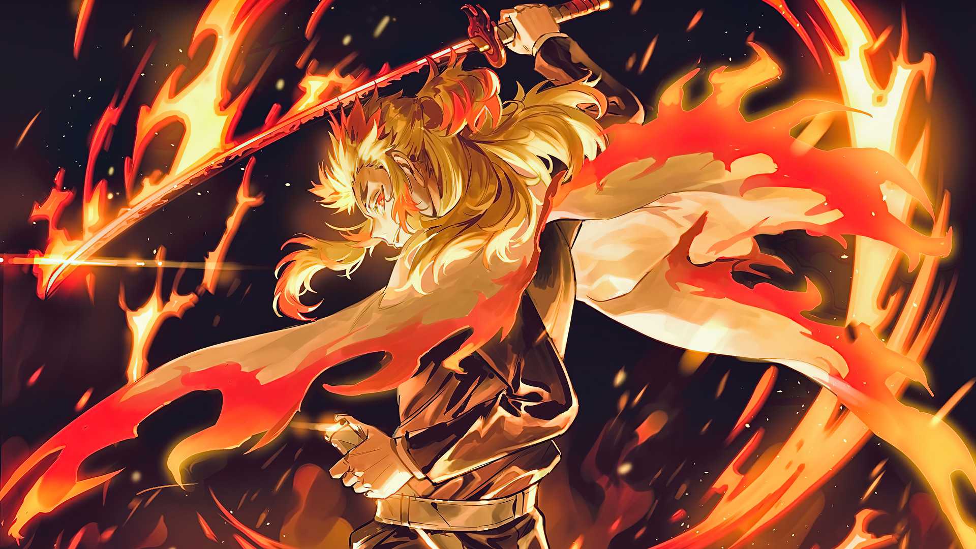 Rengoku Demon Slayer Wallpaper - KoLPaPer - Awesome Free HD Wallpapers