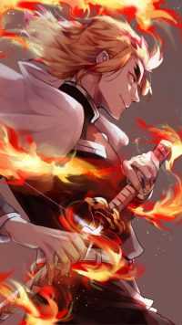 Rengoku Kyojuro Wallpaper 4