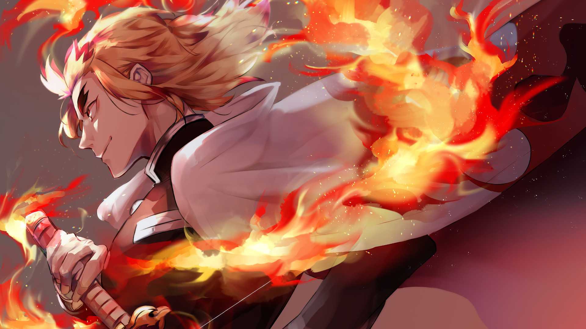 Rengoku Kyojuro Wallpaper 1 Rengoku Kyojuro Wallpaper 1