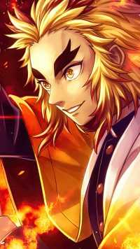 Rengoku Phone Wallpaper 1