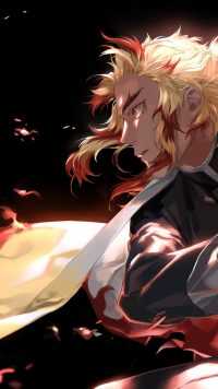 Rengoku iPhone Wallpaper 8