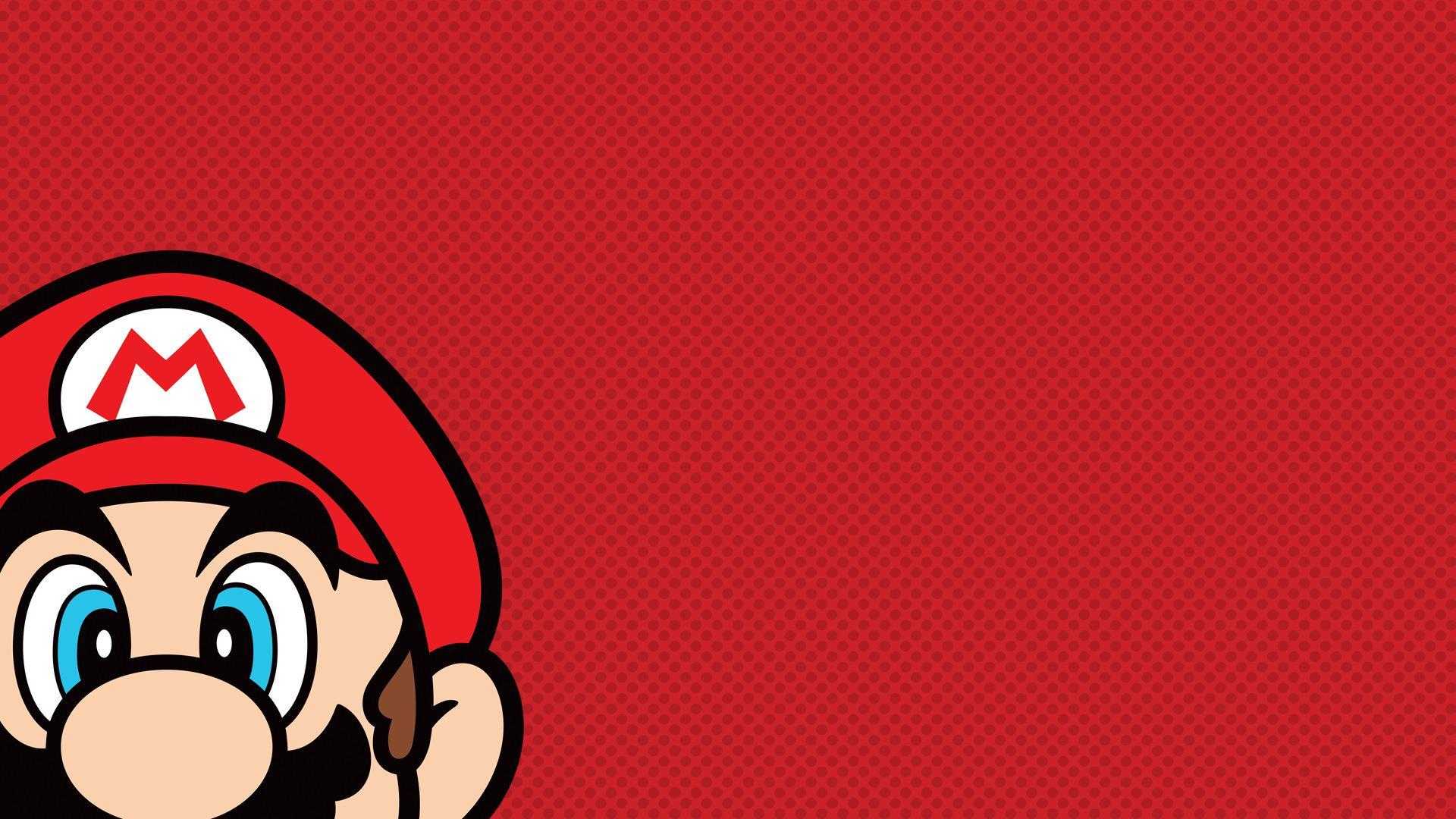 simple desktops mario