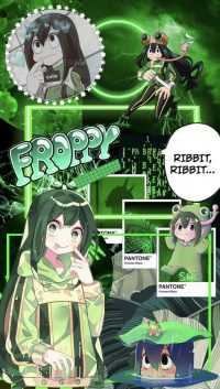 Tsuyu Asui Phone Wallpaper 9