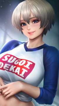 Uzaki Chan Wallpaper iPhone 1