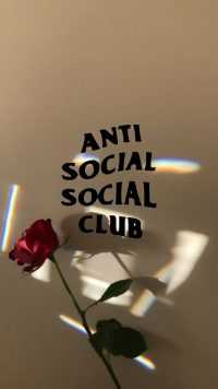 iPhone Anti Social Club Wallpaper 7