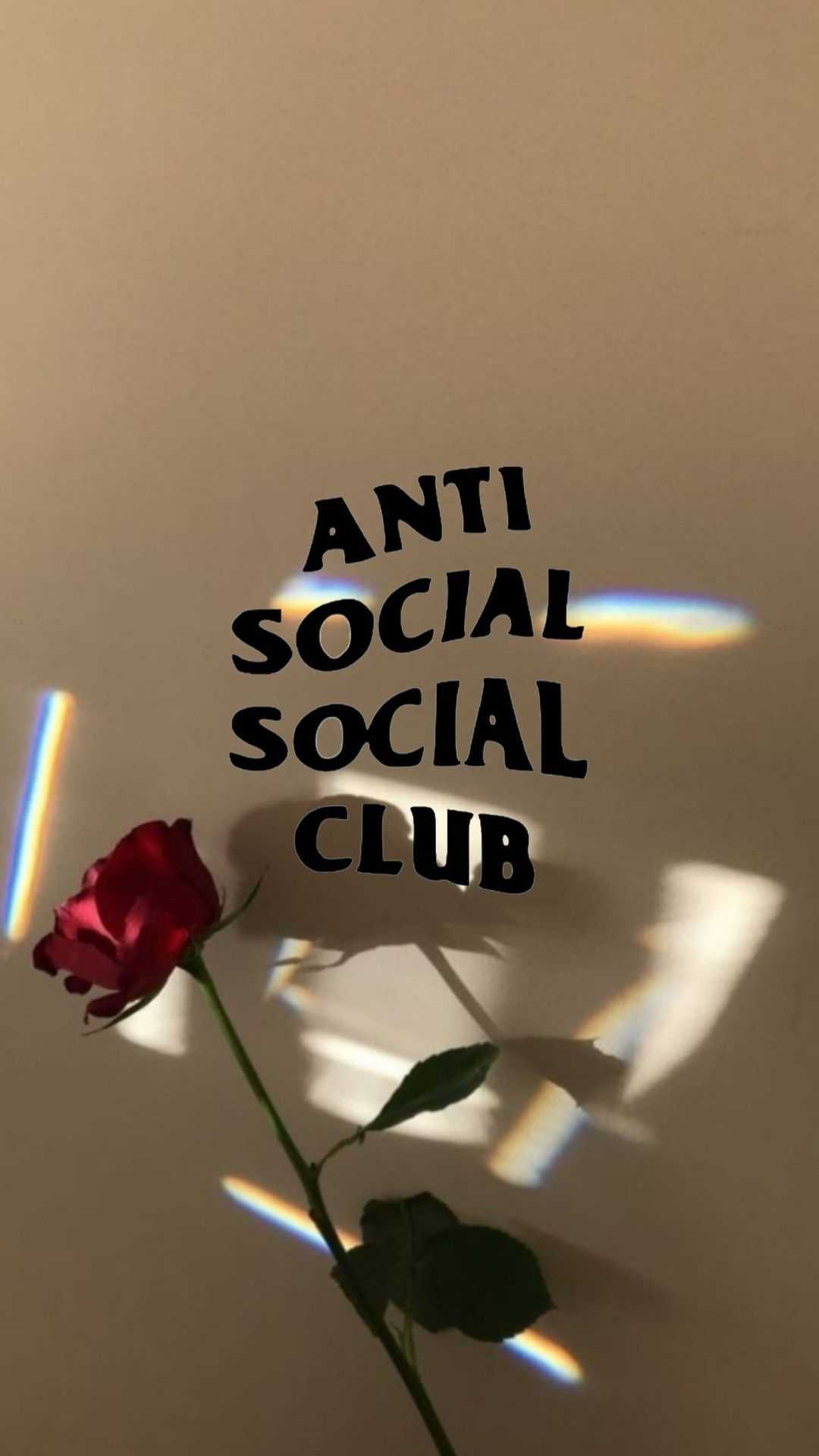 iPhone Anti Social Club Wallpaper 1