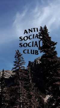 iPhone Anti Social Club Wallpaper 8