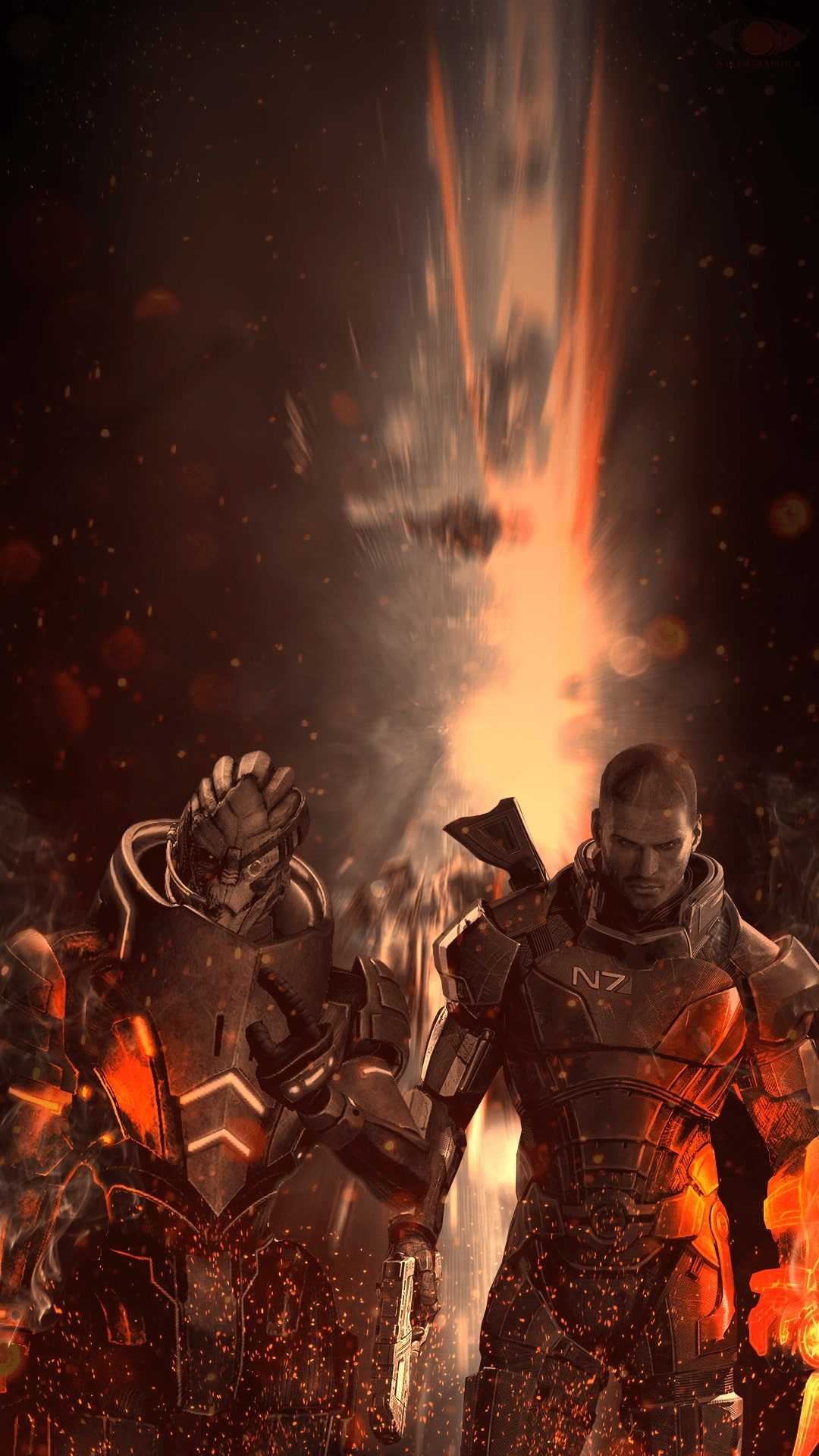 iPhone Mass Effect Wallpaper 1 iPhone Mass Effect Wallpaper 1